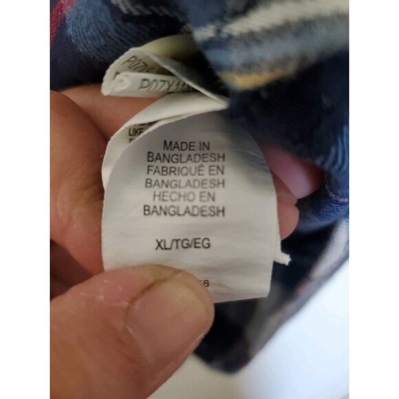 Lucky Brand Saturday Stretch Long Sleeve Western Shirt Mens XL Pearl Snap Button - Picture 12 of 16